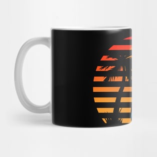 Surf at sunset Mug